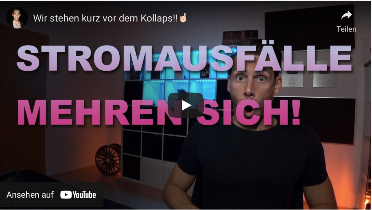 Stromausfälle mehren sich! Wir stehen kurz vor dem Kollaps!!