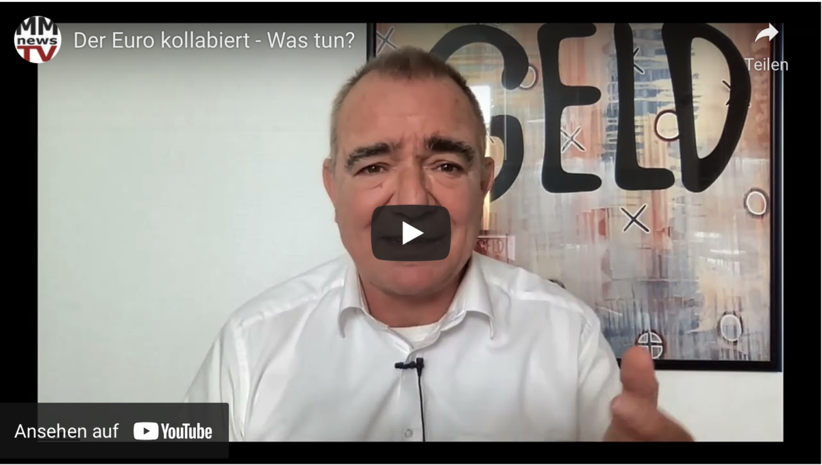 Der Euro kollabiert – Was tun?