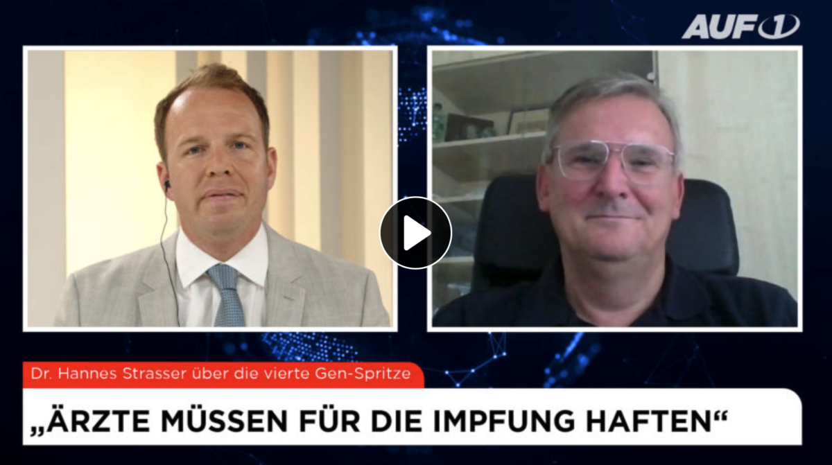 Dr. Hannes Strasser: „Die Ärzte müssen für die vierte Impfung selber haften“!