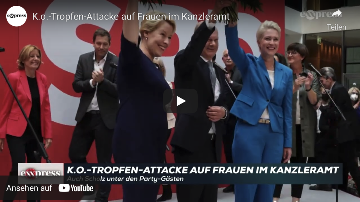 K.o.-Tropfen-Attacke auf Frauen beim SPD-Sommerfest im Kanzleramt!
