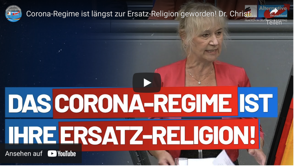 Corona-Regime ist längst zur Ersatz-Religion geworden!