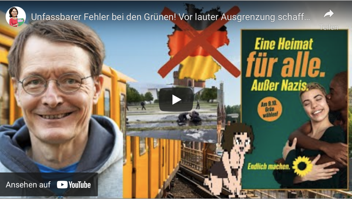 Unfassbarer Fehler bei den Grünen! Vor lauter Ausgrenzung schaffen sie sich selbst ab!