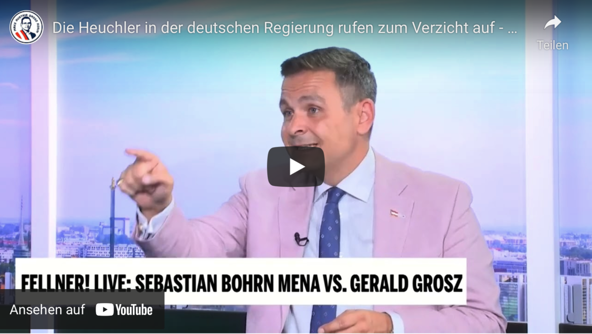 Die Heuchler in der deutschen Regierung rufen zum Verzicht auf!