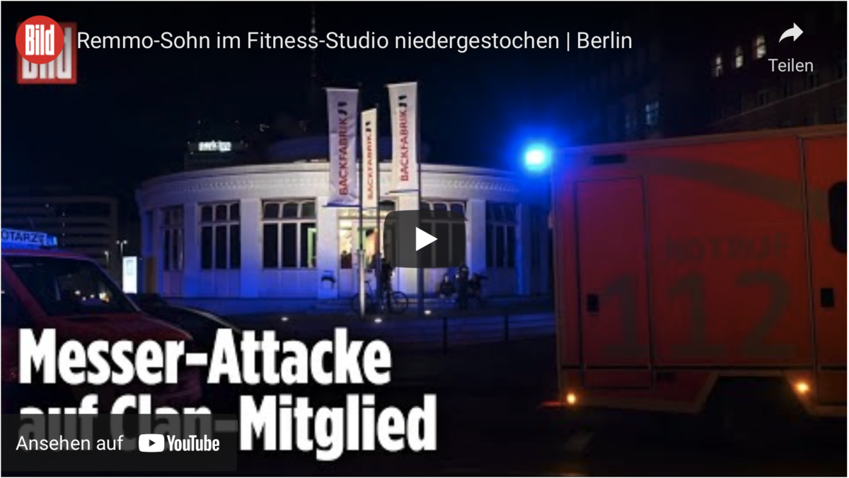 Remmo-Sohn im Fitness-Studio niedergestochen!