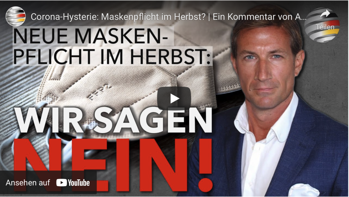Corona-Hysterie: Maskenpflicht im Herbst?