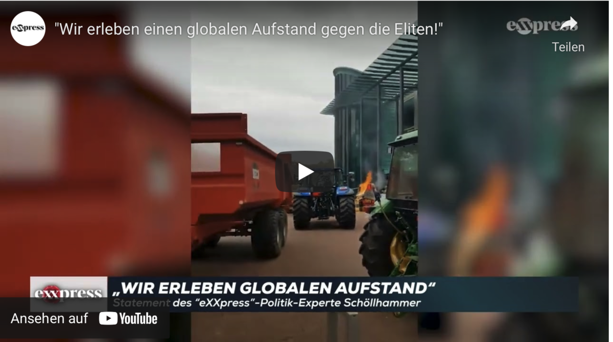 „Wir erleben einen globalen Aufstand gegen die Eliten!“