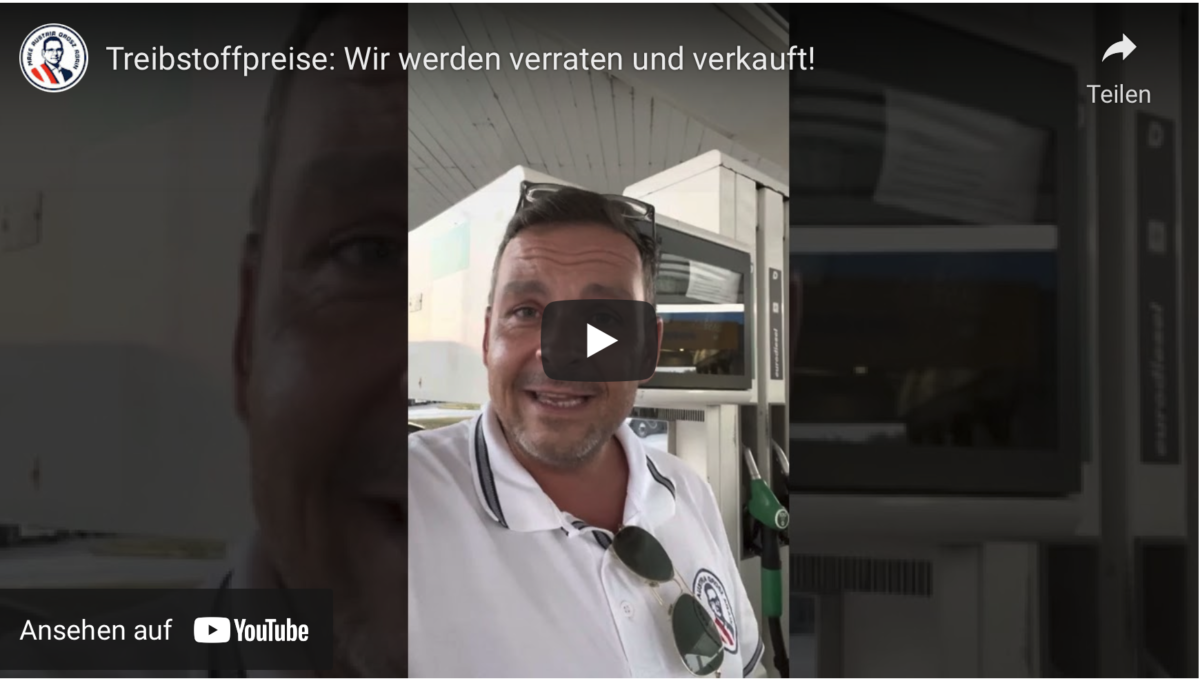 Treibstoffpreise: Wir werden verraten und verkauft!
