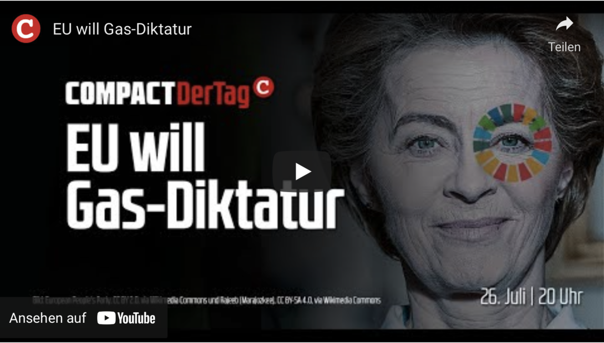 EU will Gas-Diktatur!