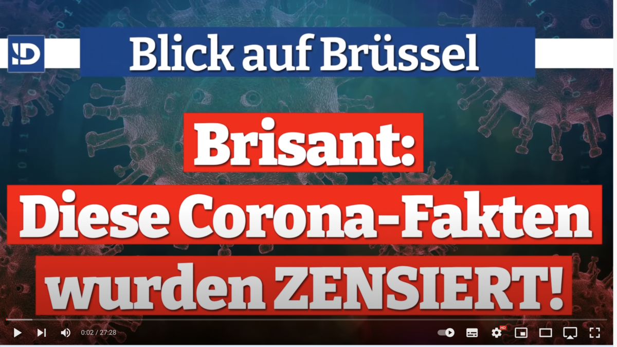 Brisante Enthüllungen: Diese Corona-Fakten werden zensiert!