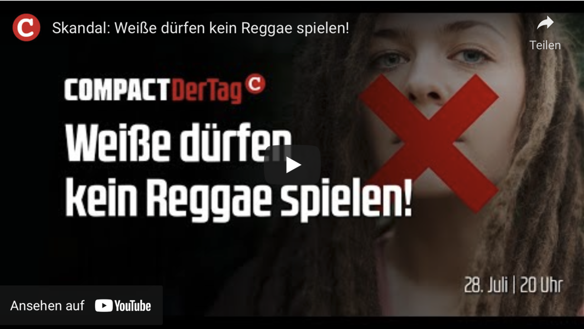Skandal: Weiße dürfen kein Reggae spielen!