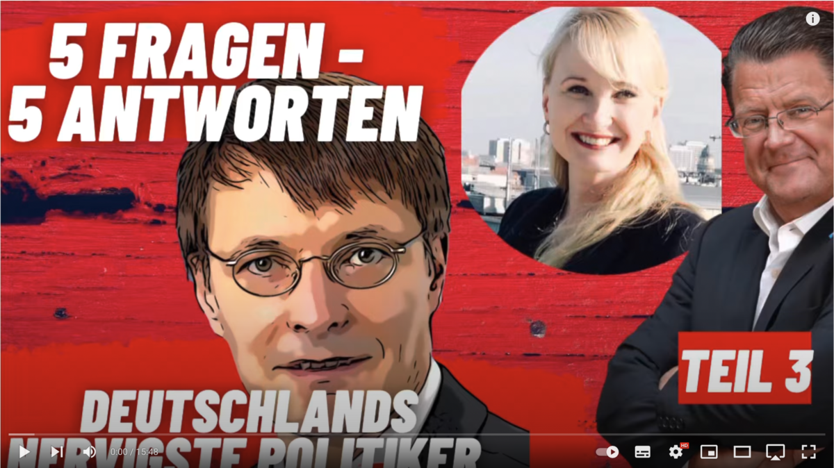 Deutschlands nervigste Politiker Teil 3: Karl Lauterbach (5 Fragen – 5 Antworten)