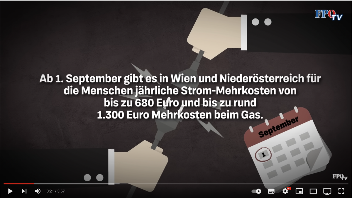 Van der Bellen und Schwarz-Grün sind Preistreiber der Nation!