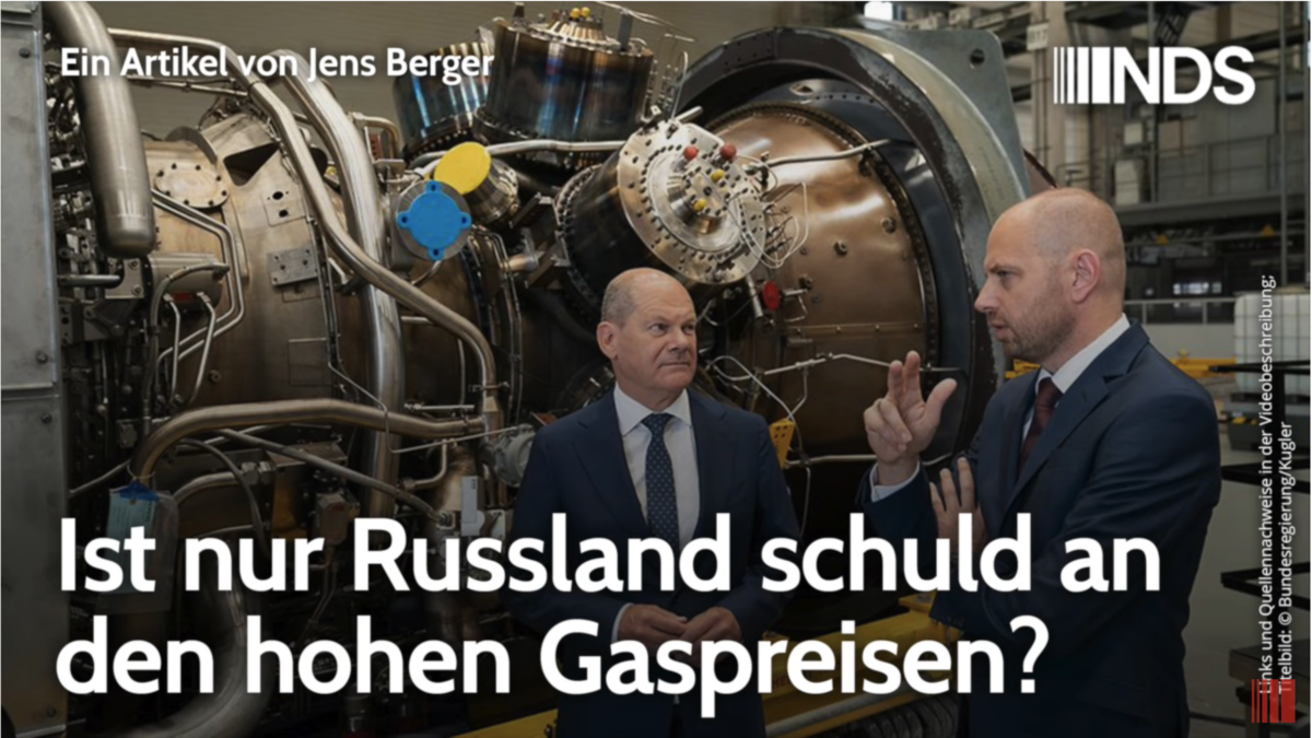 Ist nur Russland schuld an den hohen Gaspreisen?