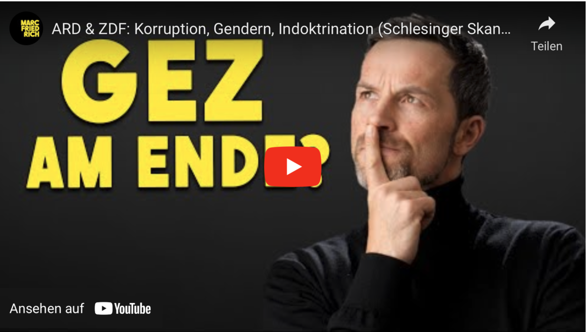 ARD & ZDF: Korruption, Gendern, Indoktrination (Schlesinger Skandal)!