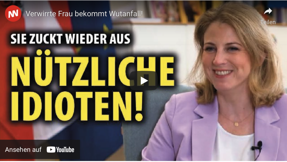 Verwirrte Frau bekommt Wutanfall!