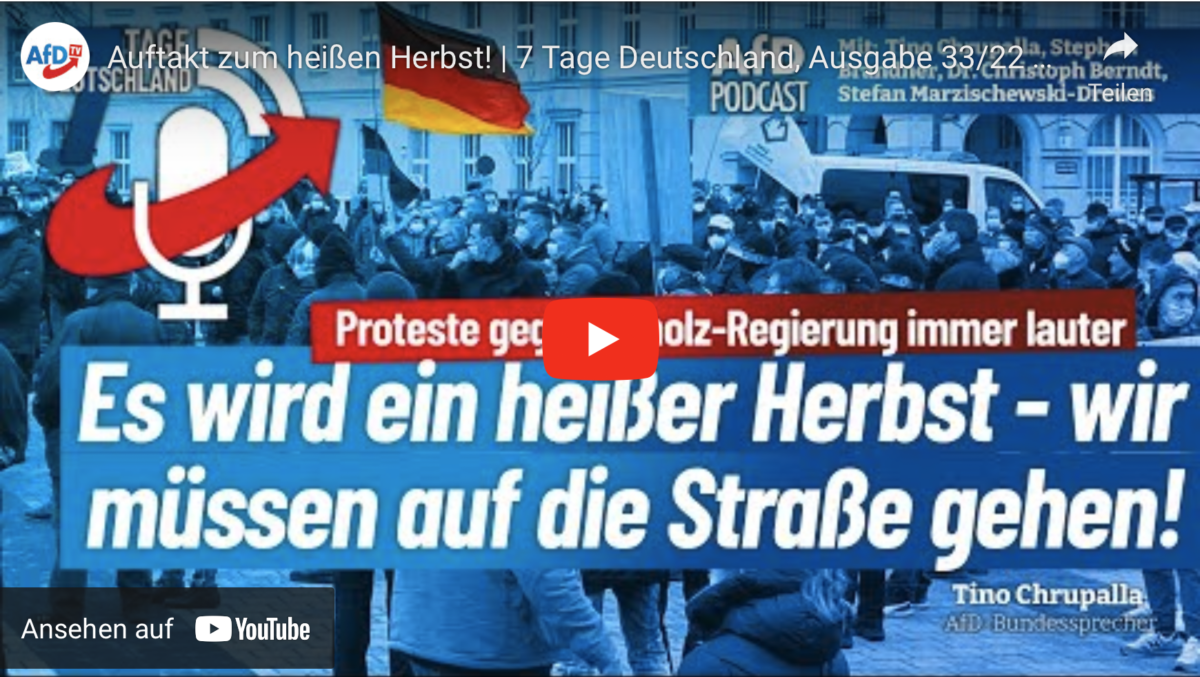 Auftakt zum heißen Herbst! – Wir müssen auf die Straße gehen!