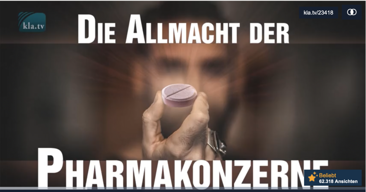 Die Allmacht der Pharmakonzerne