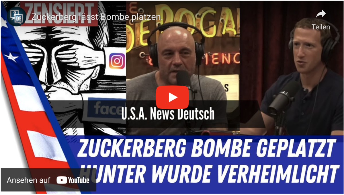 Zuckerberg lässt Bombe im Fall Hunter Biden platzen!