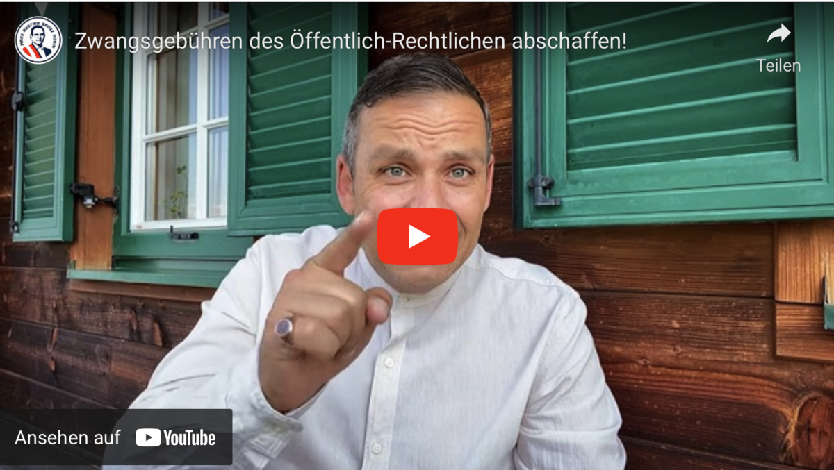 Zwangsgebühren des Öffentlich-Rechtlichen abschaffen!