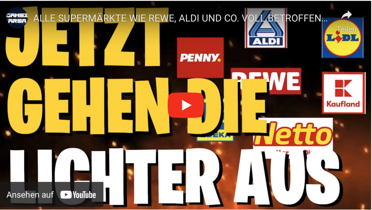 ALLE SUPERMÄRKTE WIE REWE, ALDI UND CO. VOLL BETROFFEN! ANDREAS POPP DECKT UNDENKBARE VORGÄNGE AUF