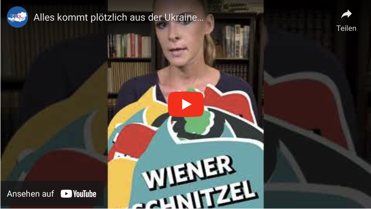 Alles kommt plötzlich aus der Ukraine…