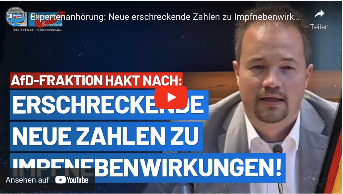 Expertenanhörung: Neue erschreckende Zahlen zu Impfnebenwirkungen!