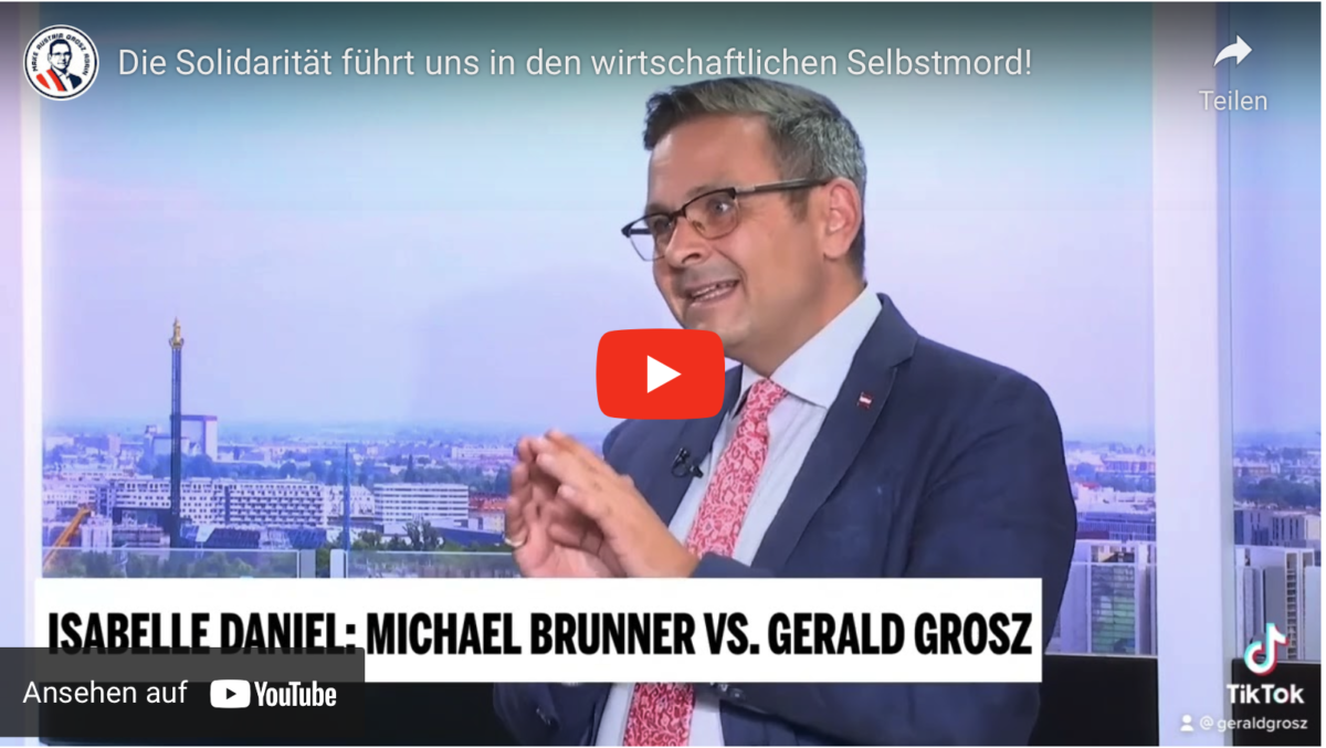 Die Solidarität zur Ukraine führt uns in den wirtschaftlichen Selbstmord!