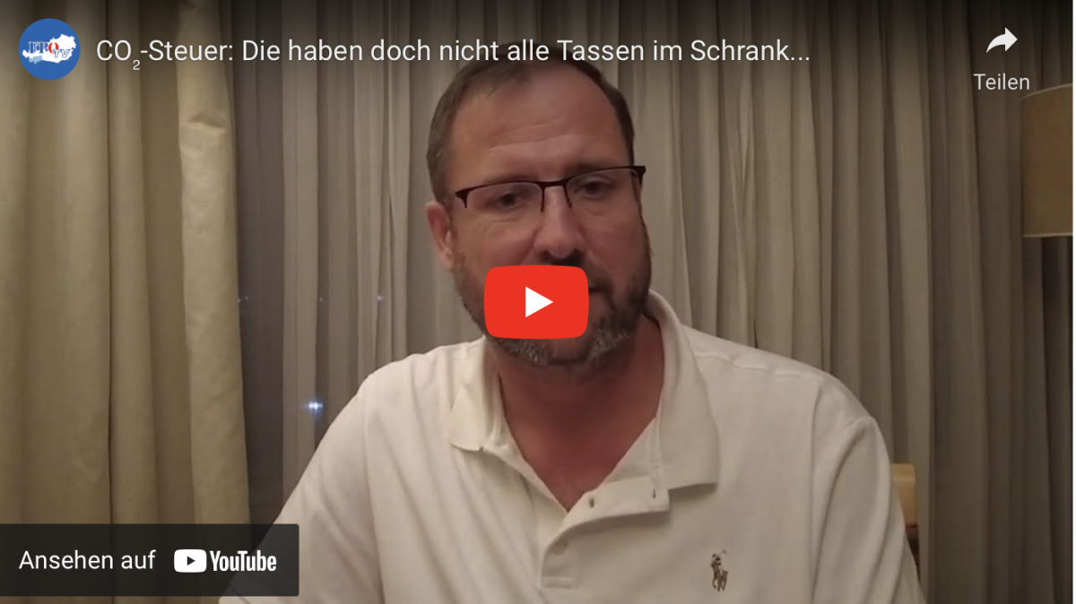 CO₂-Steuer: Die haben doch nicht alle Tassen im Schrank…