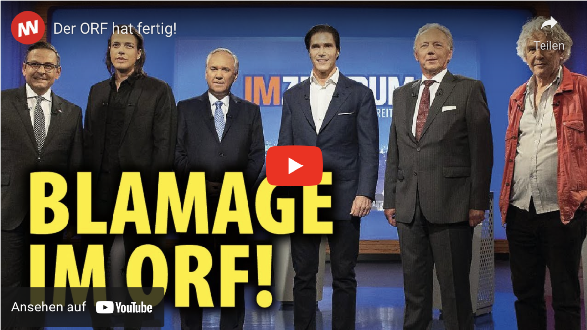 Blamage beim ORF! Der ORF hat fertig!