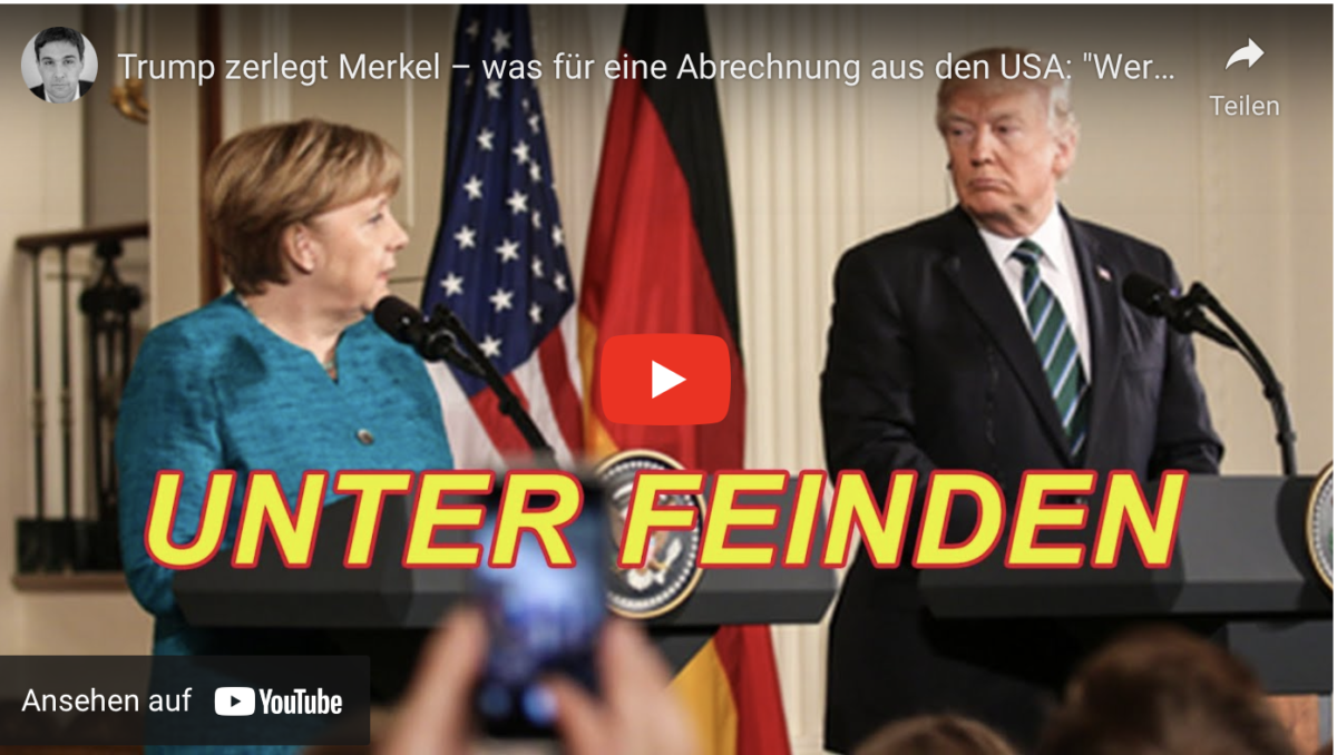 Trump zerlegt Merkel – was für eine Abrechnung aus den USA: „Wer zuletzt lacht…“