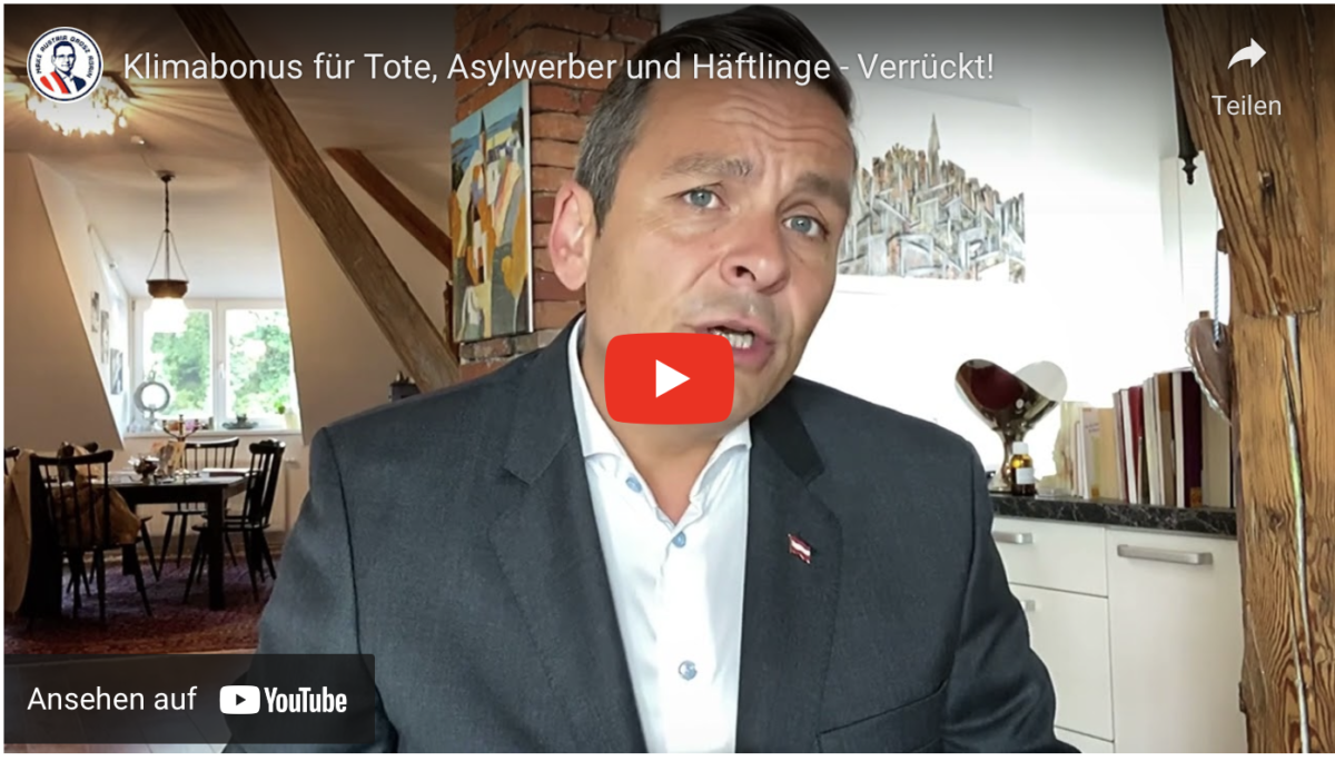 Klimabonus für Tote, Asylwerber und Häftlinge – Verrückt!