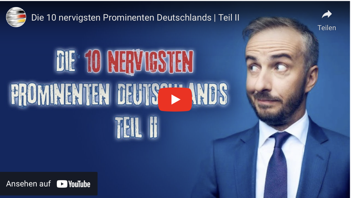 Die 10 nervigsten Prominenten Deutschlands!