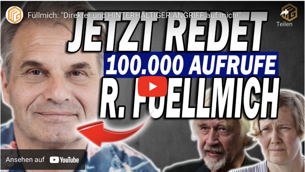 Füllmich: „Direkter und HINTERHÄLTIGER ANGRIFF auf mich!“