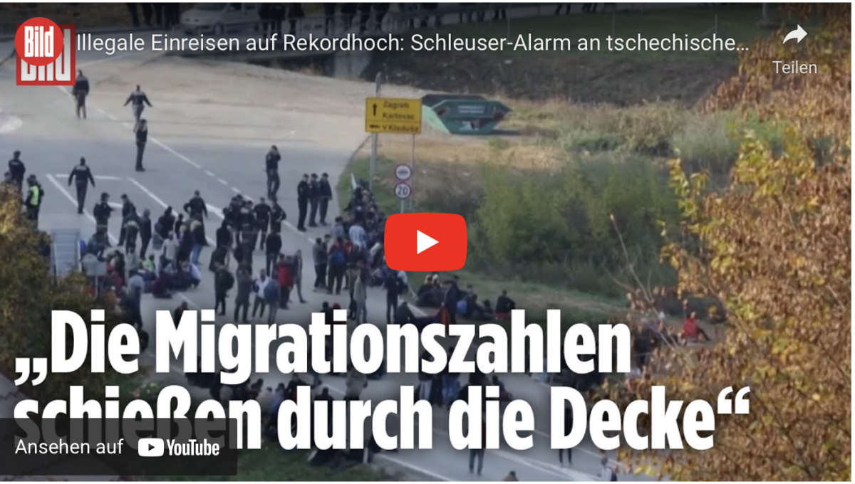 llegale Einreisen auf Rekordhoch: Schleuser-Alarm an tschechischer Grenze!