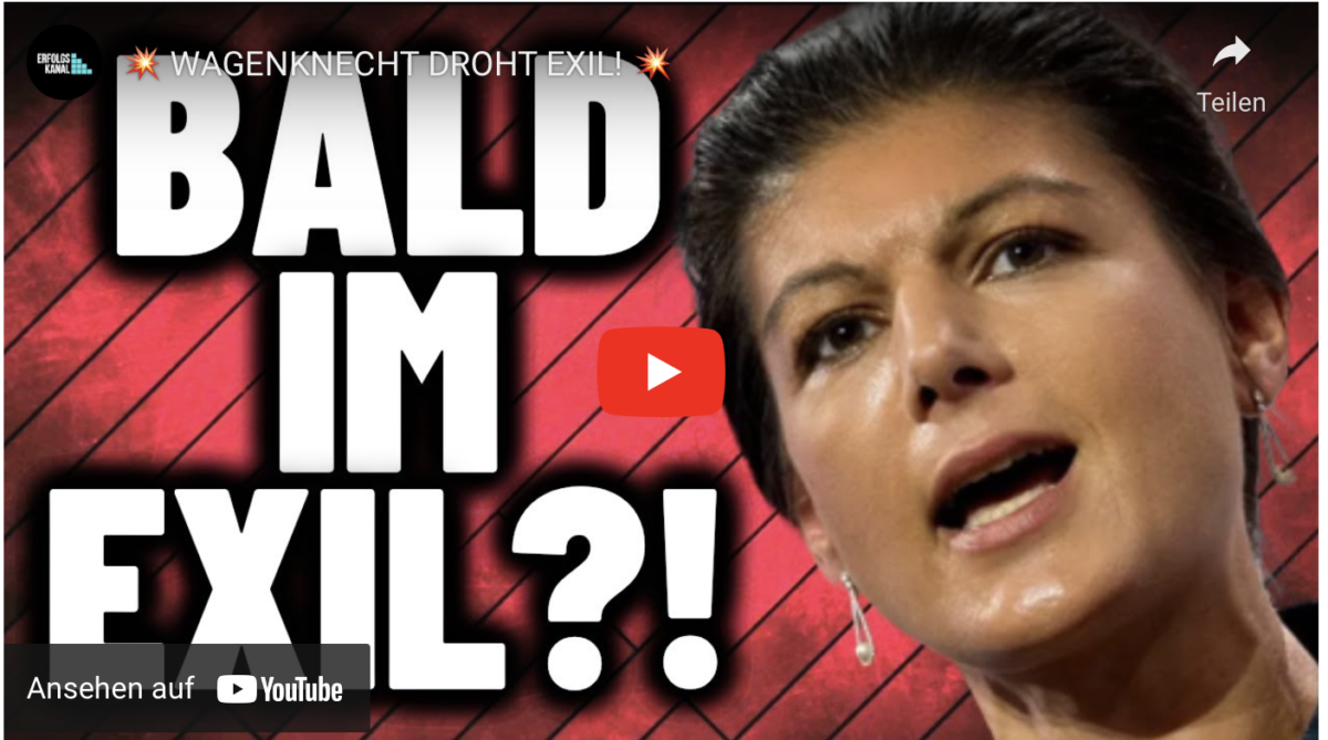 WAGENKNECHT DROHT EXIL!