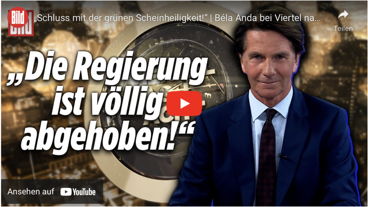 „Schluss mit der grünen Scheinheiligkeit!“