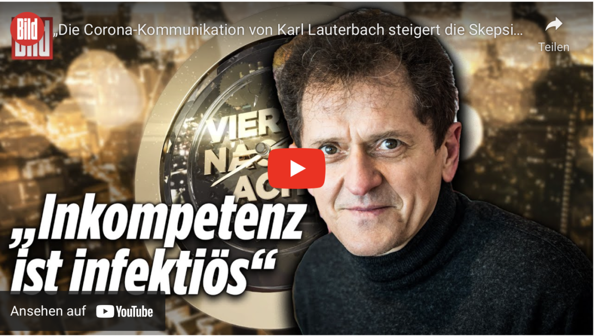 „Die Corona-Kommunikation von Karl Lauterbach steigert die Skepsis der Bürger“