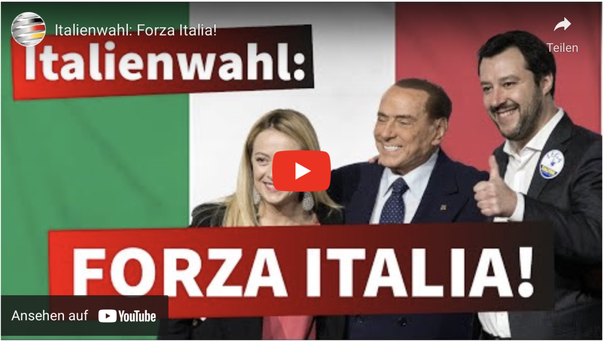 Italienwahl: Forza Italia!
