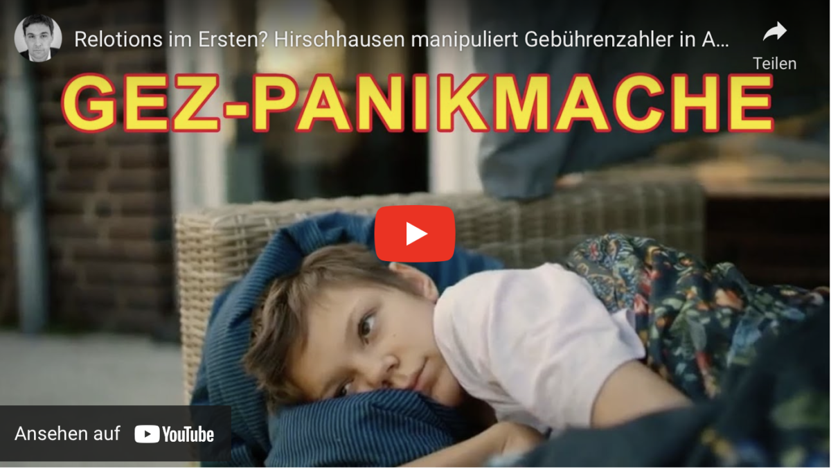 Relotions im Ersten? Hirschhausen manipuliert Gebührenzahler in ARD mit Long-Covid-Gruselstory!