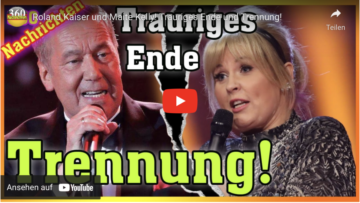 Roland Kaiser und Maite Kelly! Trauriges Ende und Trennung!
