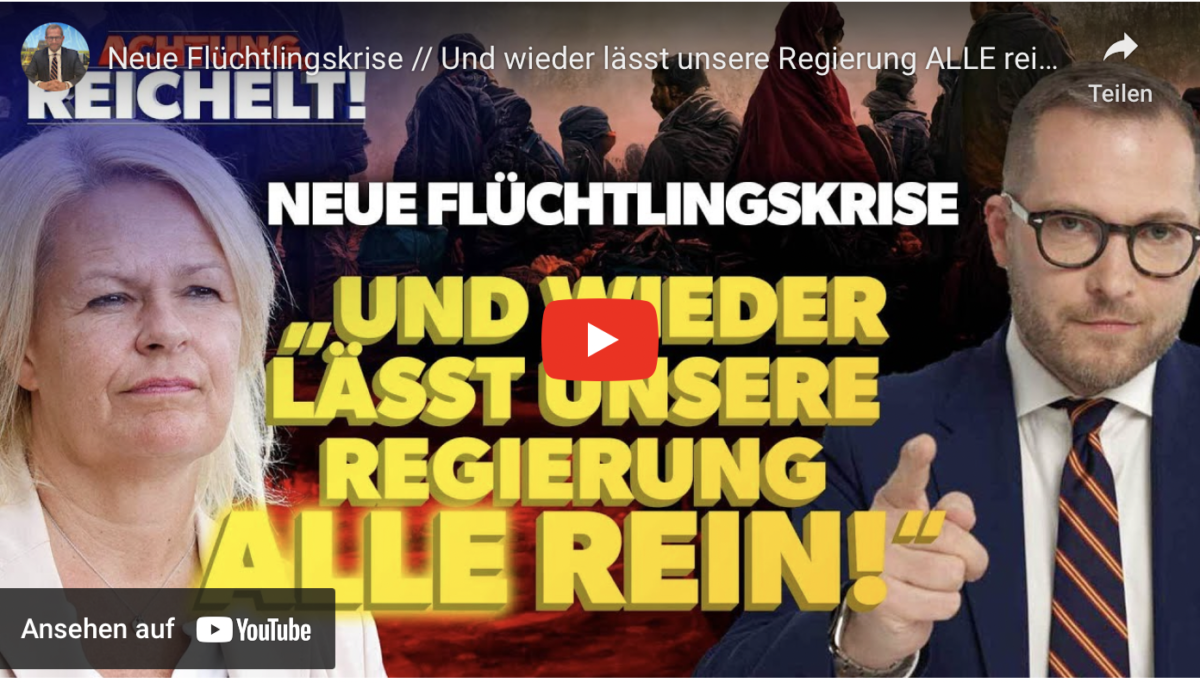 Neue Flüchtlingskrise // Und wieder lässt unsere Regierung ALLE rein!