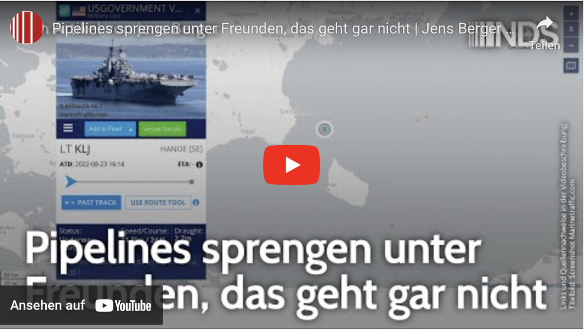 Pipelines sprengen unter Freunden, das geht gar nicht!