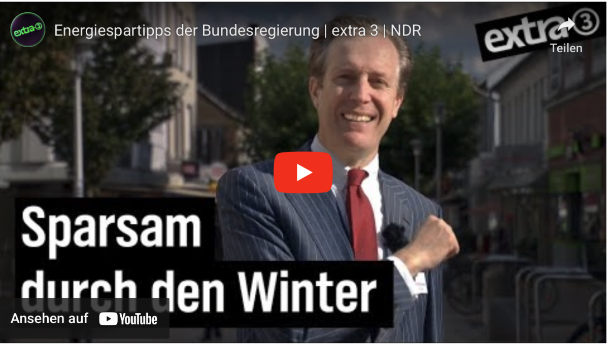 Energiespartipps der Bundesregierung!