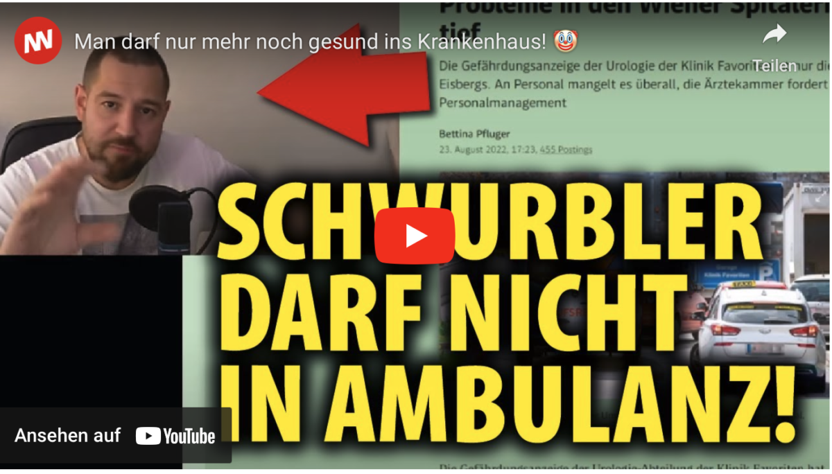Man darf nur mehr noch gesund ins Krankenhaus!