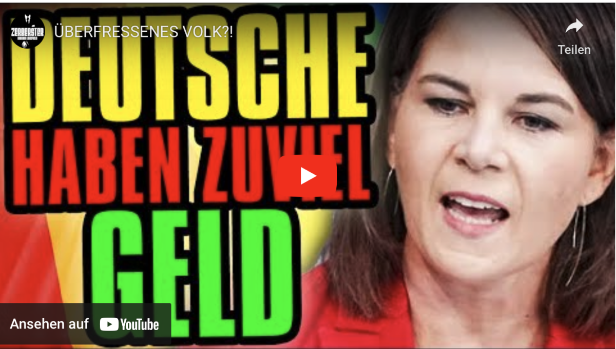ÜBERFRESSENES VOLK?!