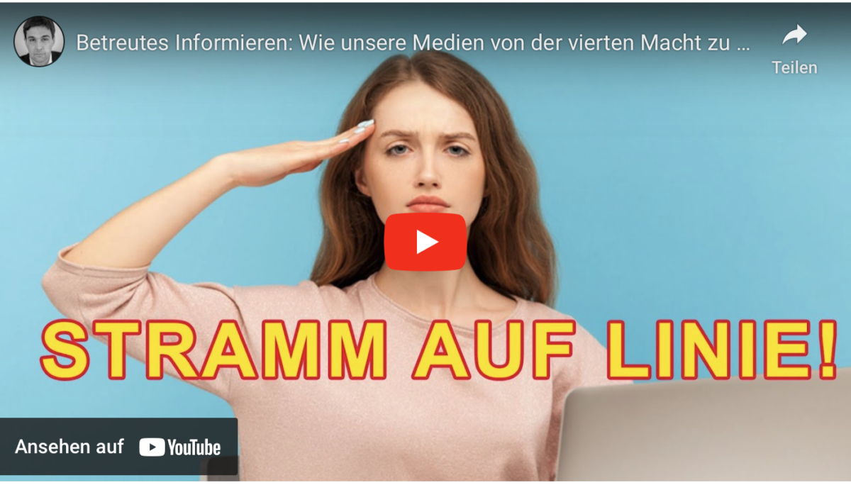 Betreutes Informieren: Wie unsere Medien von der vierten Macht zu Einpeitschern der Regierung wurden