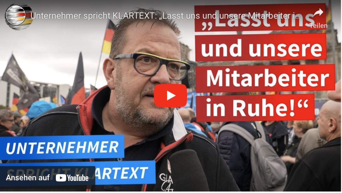 Unternehmer spricht KLARTEXT: „Lasst uns und unsere Mitarbeiter in Ruhe!“