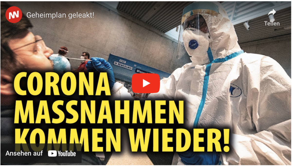 Geheimplan geleakt! Corona-Maßnahmen kommen wieder!