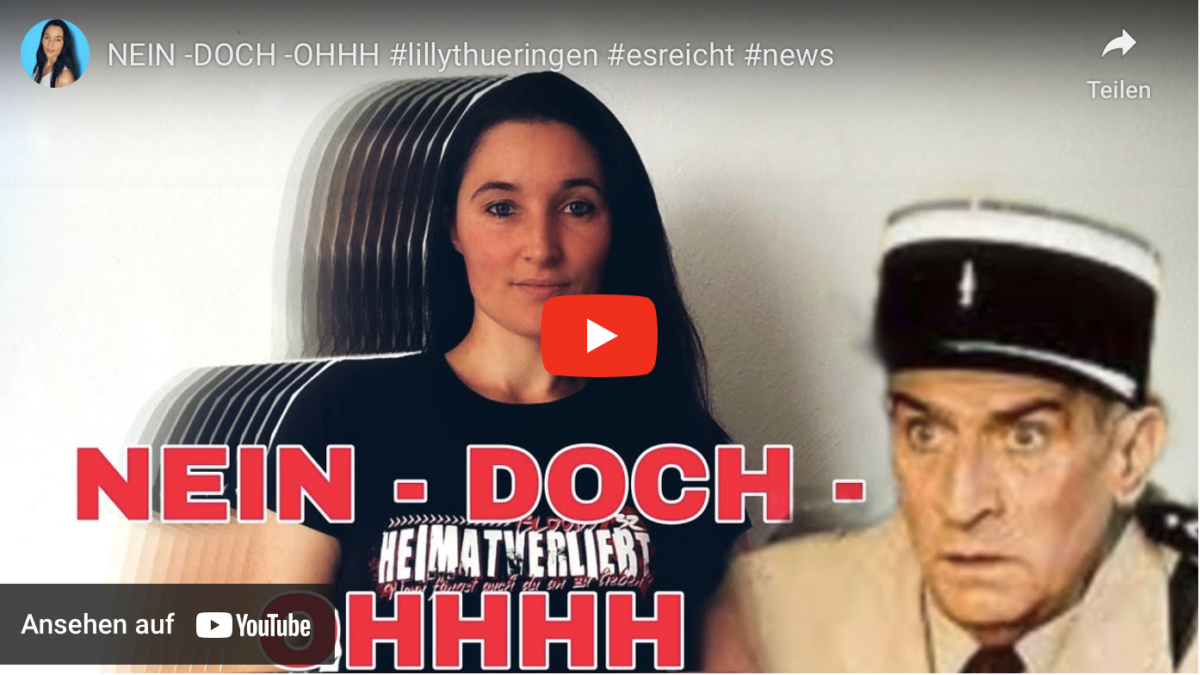 NEIN -DOCH -OHHH #lillythueringen #esreicht #news