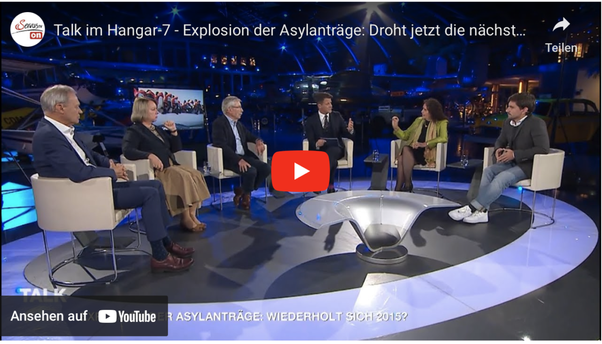Talk im Hangar-7 – Explosion der Asylanträge: Droht jetzt die nächste Krise?
